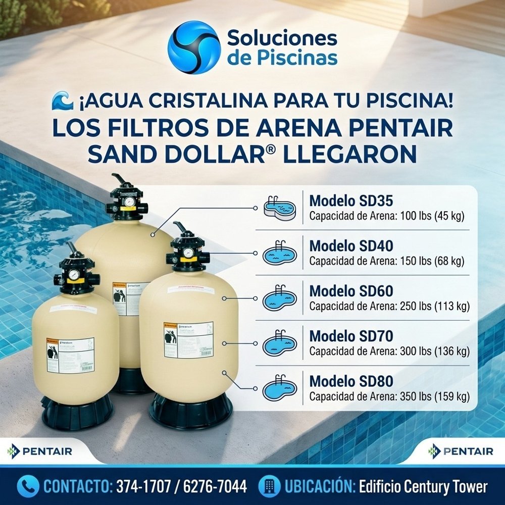 Filtro de arena Pentair Sand Dollar