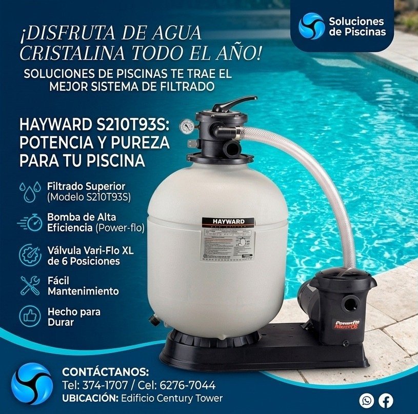 Sistema de filtrado Hayward S210T93S