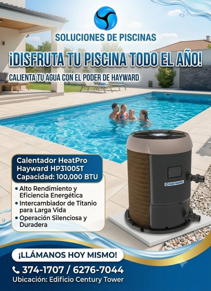 Calentador Hayward HeatPro HP31005T — 100,000 BTU