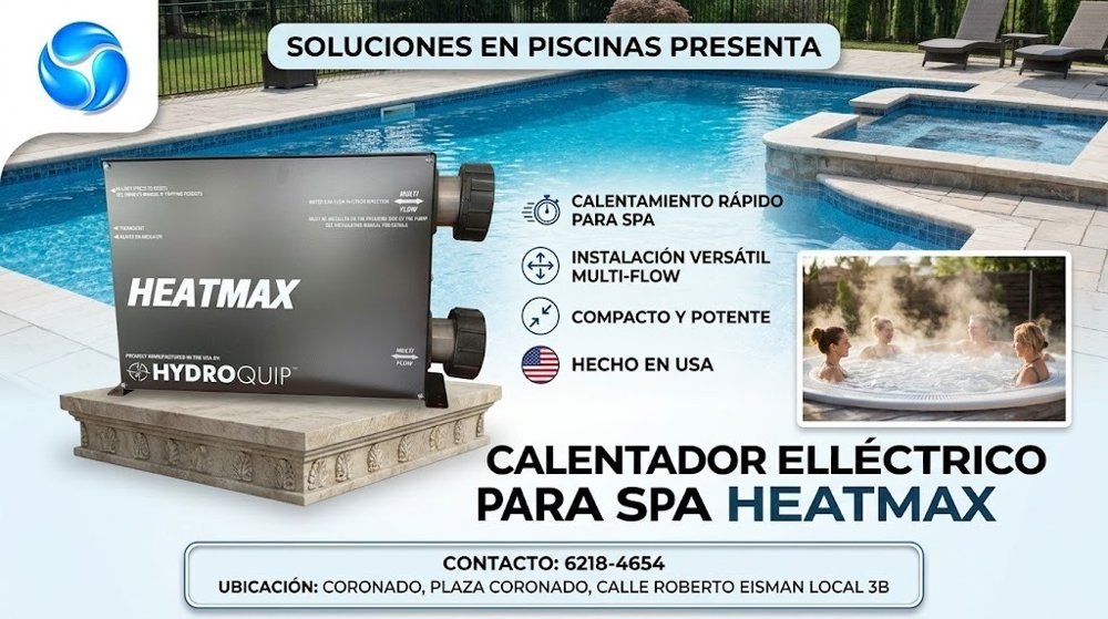 Calentador eléctrico HydroQuip HeatMax para spa — imagen adicional