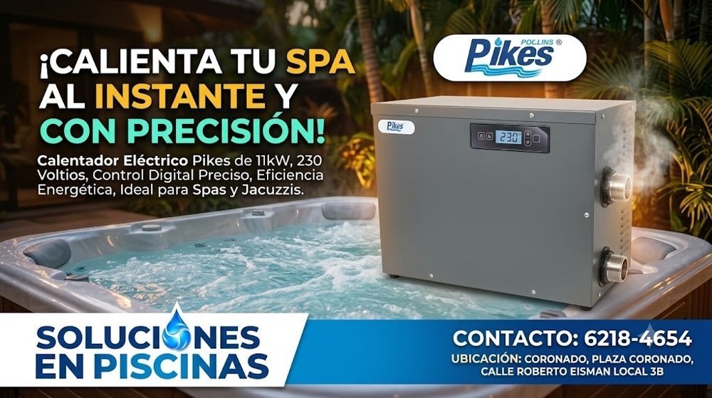 Calentador eléctrico Pikes 11 kW / 230V