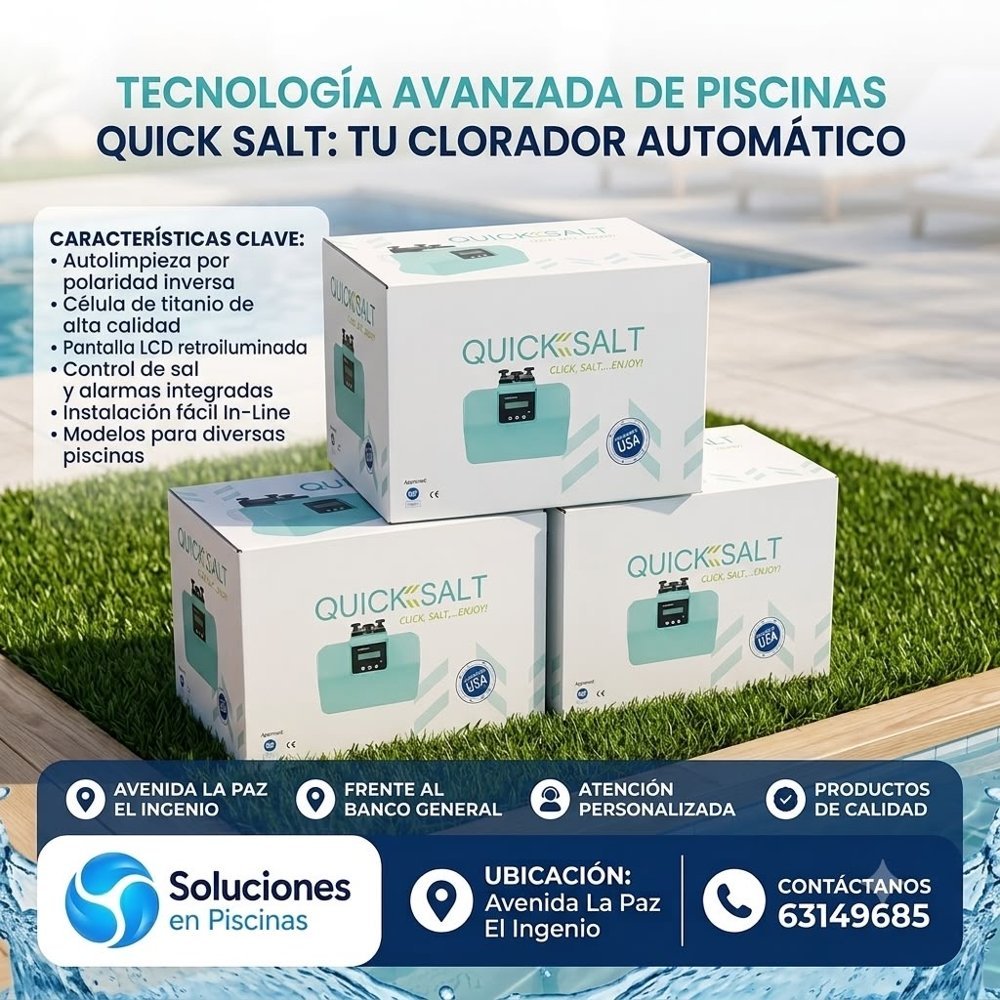 Clorador salino Quick Salt