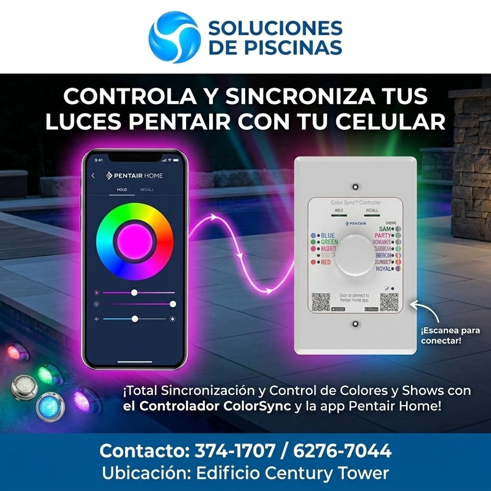 Controlador Pentair Color Sync