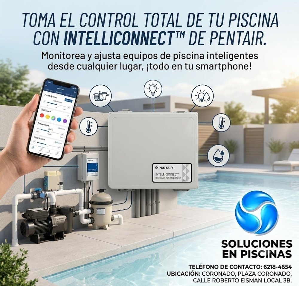 Pentair IntelliConnect — Sistema de control y monitoreo