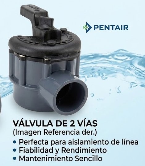 Válvula Pentair de 2 vías