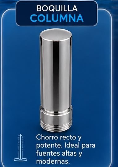 Boquilla para fuente — Columna
