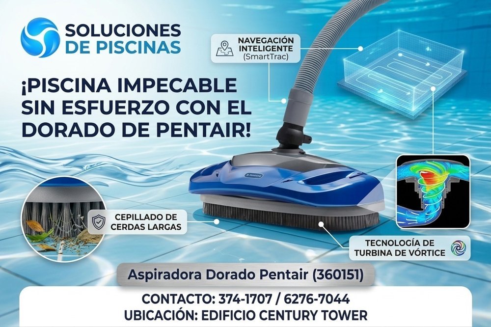 Aspiradora automática Pentair Dorado