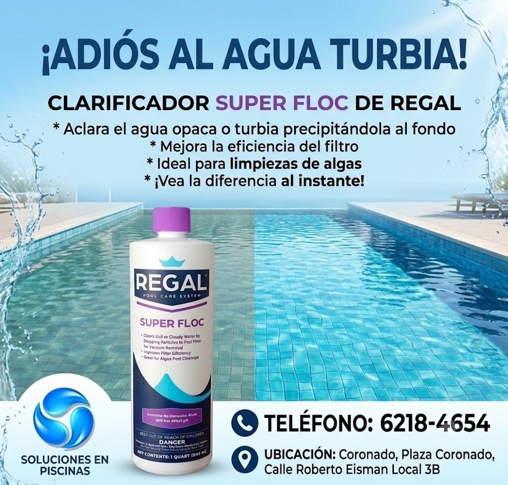 Regal Super Floc — Clarificador floculante