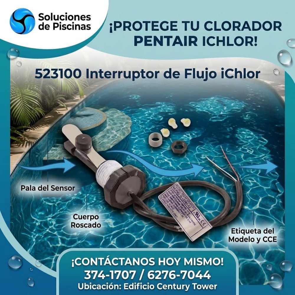 Interruptor de flujo Pentair iChlor — 523100